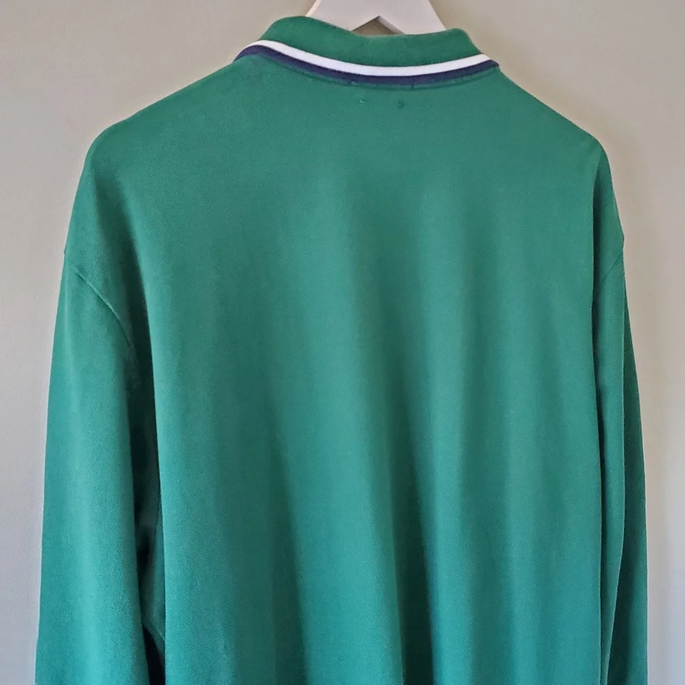 Polo Ralph Lauren XXL Old Money  Equestrian Crest Large Pony Preppy Rugby Polo